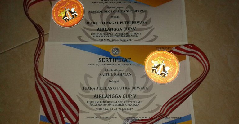 Mahasiswa Stikes Banyuwangi Raih Juara 3 Kejurnas Pencak Silat