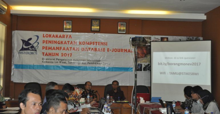 Kemenristek Dikti Sosialisasikan E-Journal di Stikes Banyuwangi