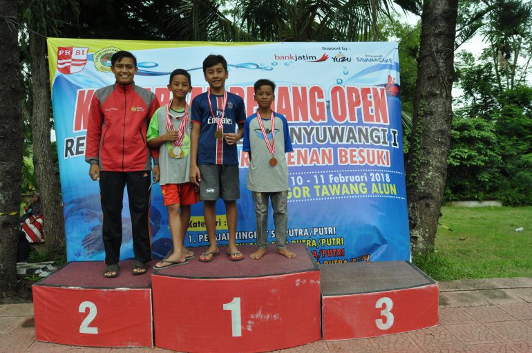 Stikes Banyuwangi Gelar Kejuaraan Renang Open Rektor Cup 1