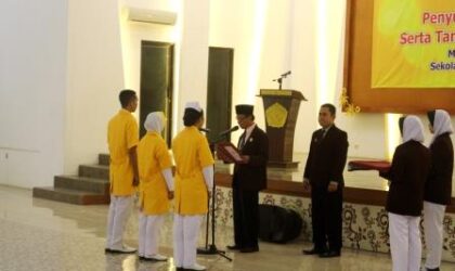 Sedikitnya 28 Mahasiswa Program Studi (Prodi) D3 Keperawatan Diambil Sumpahnya