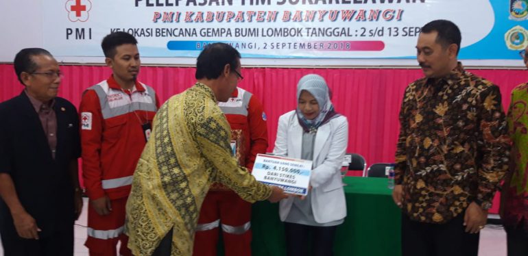 Stikes Kirim Tiga Relawan ke Lombok