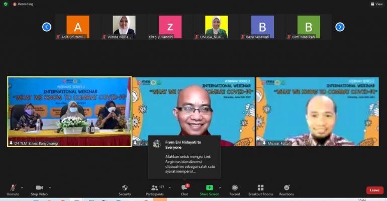 Gelar Webinar Series 2, Prodi TLM Gandeng MSU Malaysia dan Patelki