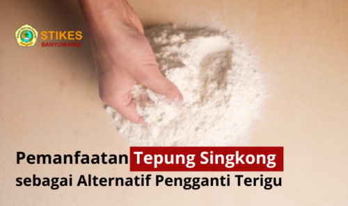 Pemanfaatan MOCAF (Modified Cassava Flour)sebagai Alternatif Pengganti Tepung Terigu