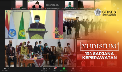 Stikes Banyuwangi Yudisium 134 Sarjana Keperawatan