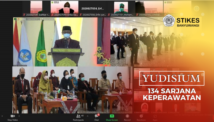 Stikes Banyuwangi Yudisium 134 Sarjana Keperawatan