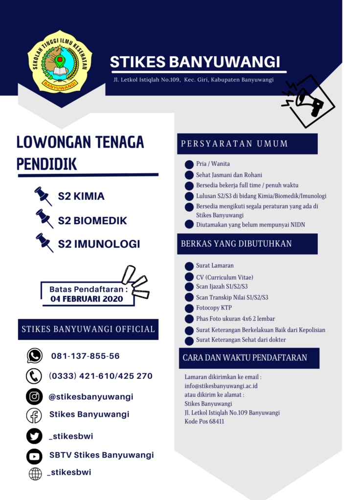 Lowongan Tenaga Pendidik TLM