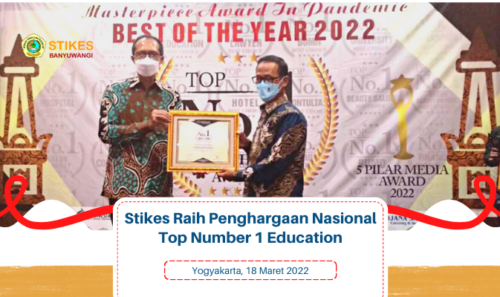 Stikes Banyuwangi Raih Penghargaan Nasional Top Number 1 Education