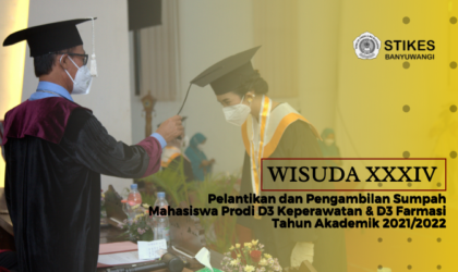 Ketua Stikes Banyuwangi Lantik 17 Diploma Keperawatan