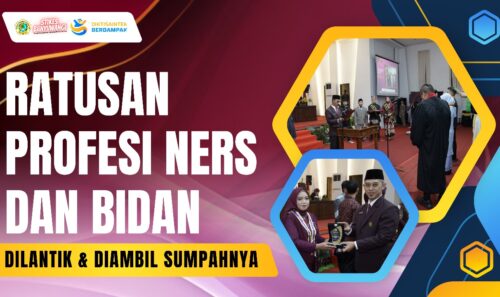 Hampir 200 Profesi Ners dan Bidan Dilantik Serta Diambil Sumpahnya
