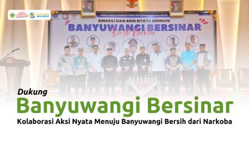 Stikes Banyuwangi : Dukung Banyuwangi Bersinar Lewat Kolaborasi Aksi Nyata Anti Narkoba