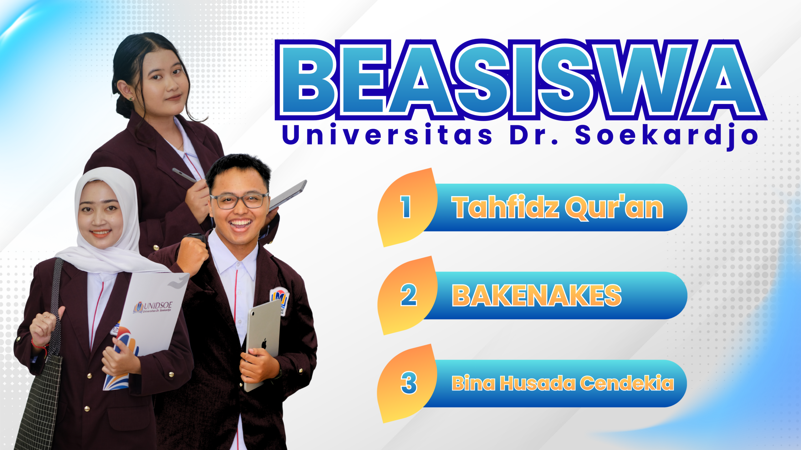 Banner Beasiswa Universitas Dr. Soekardjo
