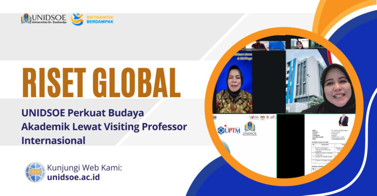 Membuka Pintu Riset Global: UNIDSOE Perkuat Budaya Akademik Lewat Visiting Professor Internasional